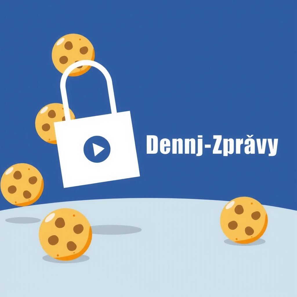 Ilustrace cookies a ochrany dat